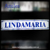 Cartel Enlozado 8x40