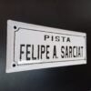 Cartel Enlozado 10x25