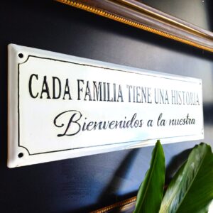 Cartel Enlozado 15x45