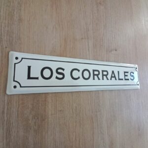 Cartel Enlozado 8x38