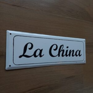 Cartel Enlozado 15x45